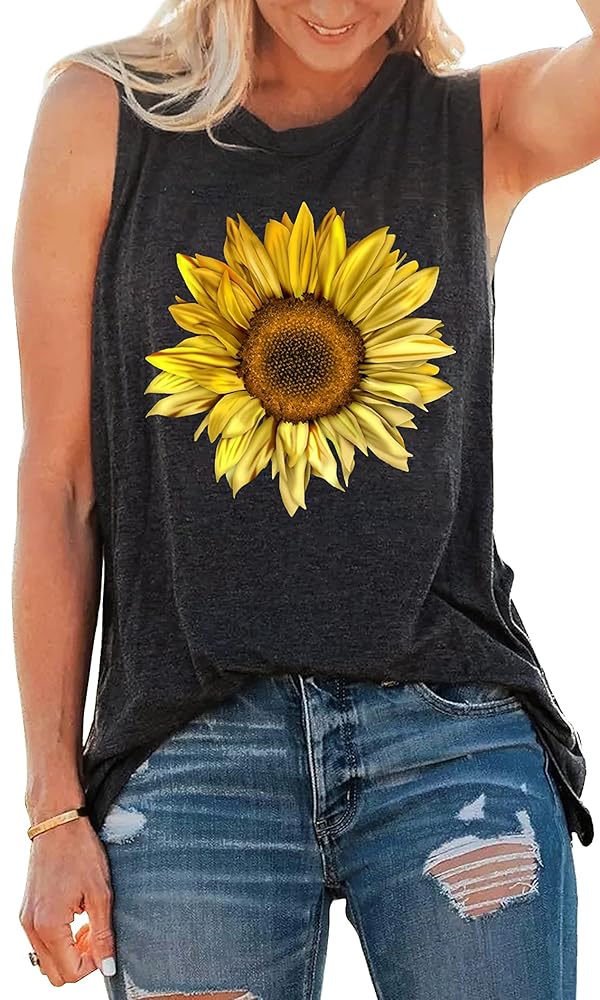 ✿sunflower✿ ID 6045 Sunflower With Leaves Patch Garden Flower